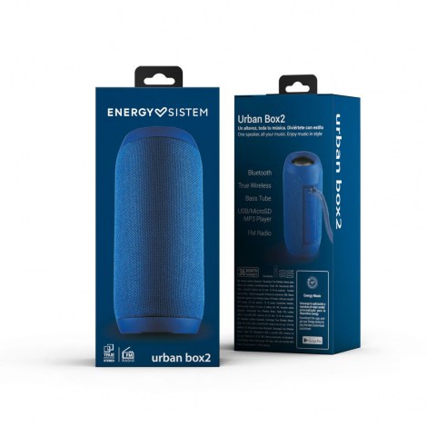 Energy Sistem | Speaker | Urban Box 2 | 10 W | Bluetooth | Ocean | Wireless connection - 5